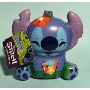 Disney STITCH ‘Squish-A-Stitch’ RARE Stress Toy- New w/Tags -a 3-1/2” Beauty!!